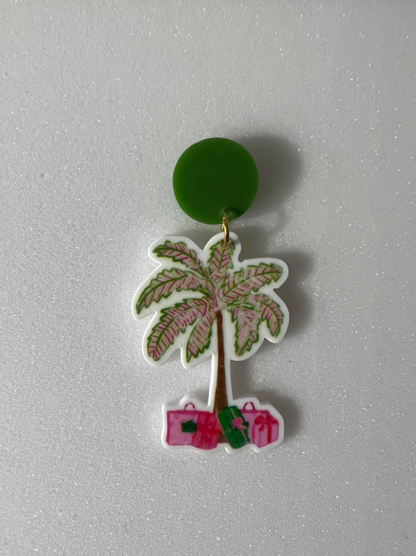 Tropical Christmas Palm