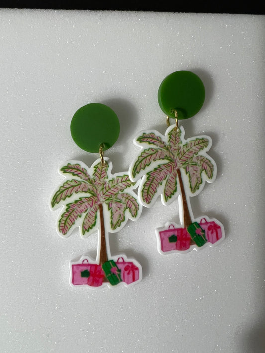 Tropical  Christmas Palm