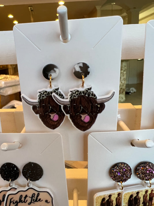 Leopard Highland Cow